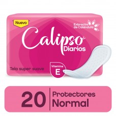 Calipso Protectores Diarios Normal Sin Deo - 20U.